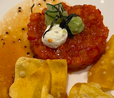 Bluebird Chelsea signature dishes The OG Kiev
Grilled Sea Trout
Steak Tartare